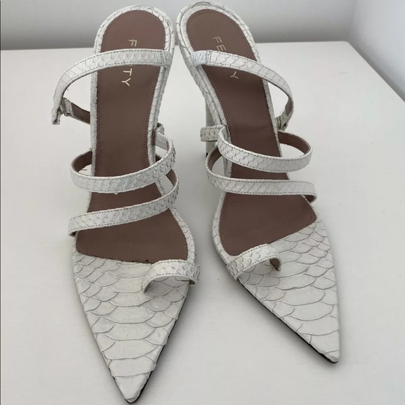 fenty spiraling sandals